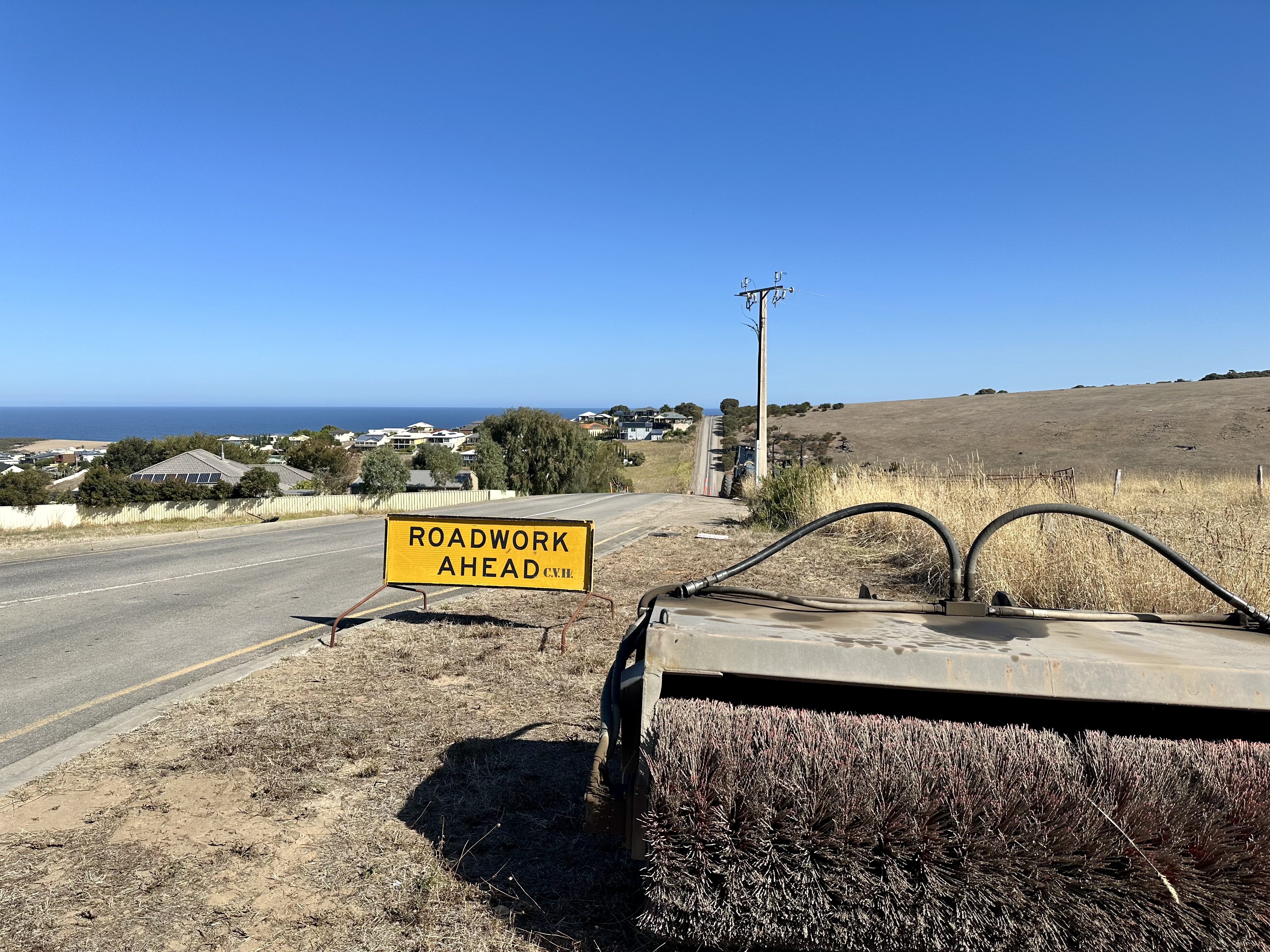 Three Gullies Road in March 2023