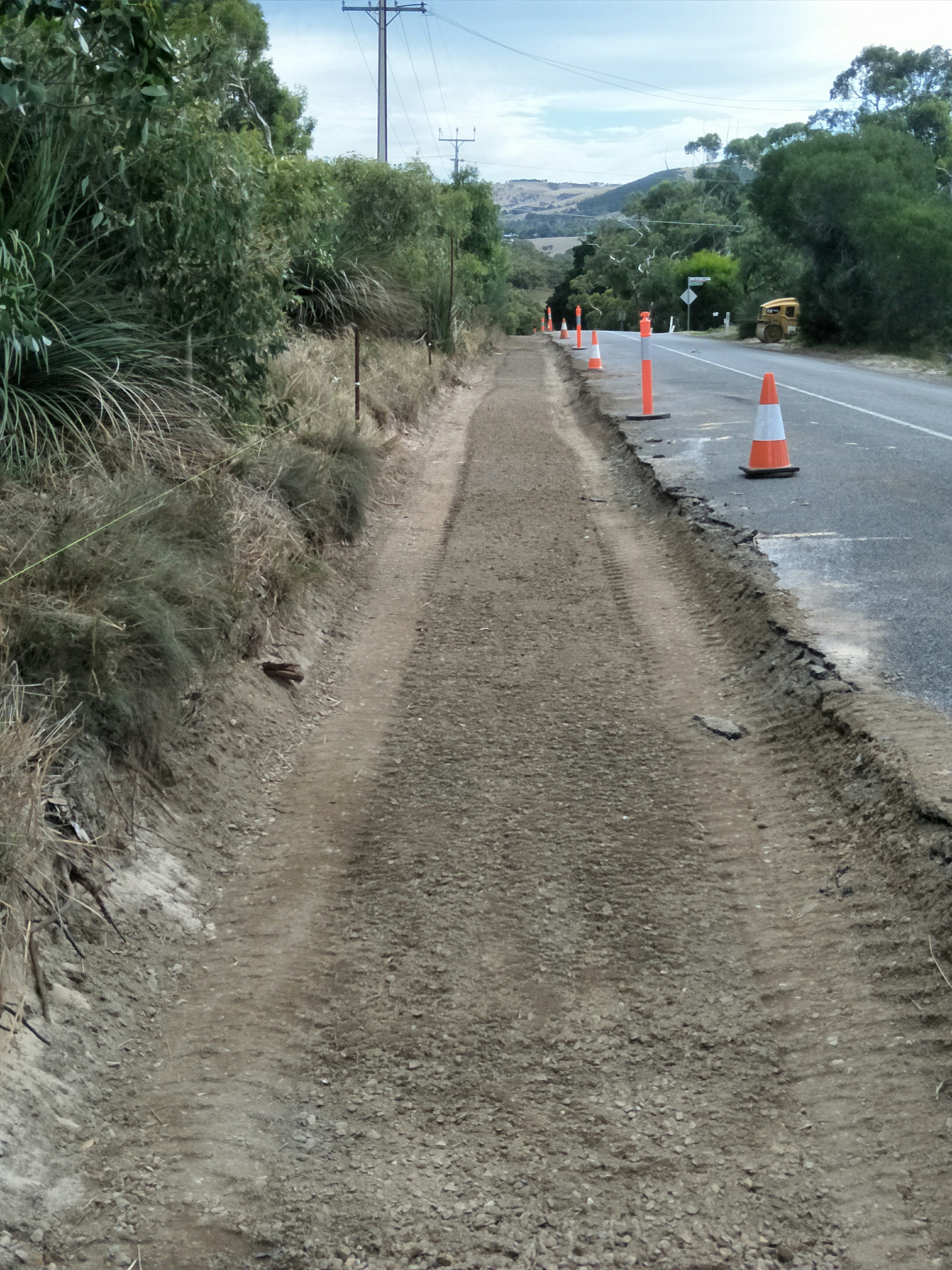 Waggon Road construction works
