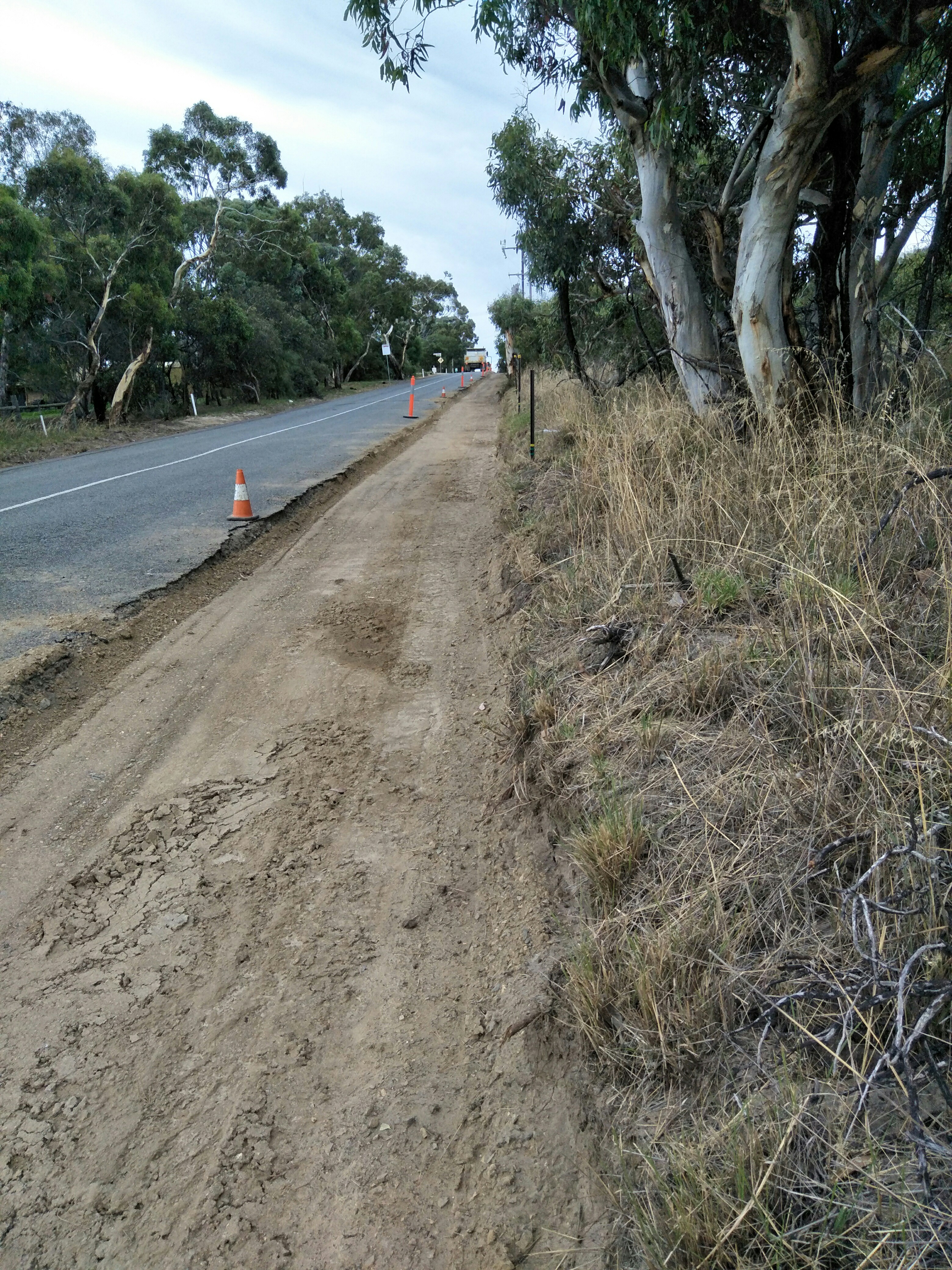 Waggon Road construction works