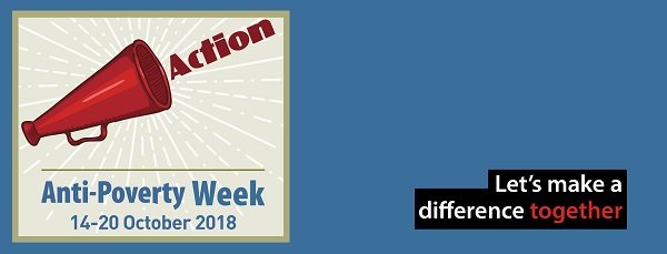 2018 Anti-Poverty Week Let's make a difference together