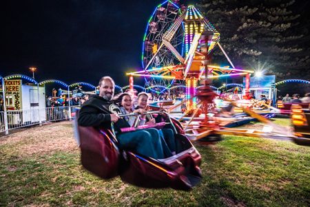 Carnival Rides on New Year's Eve