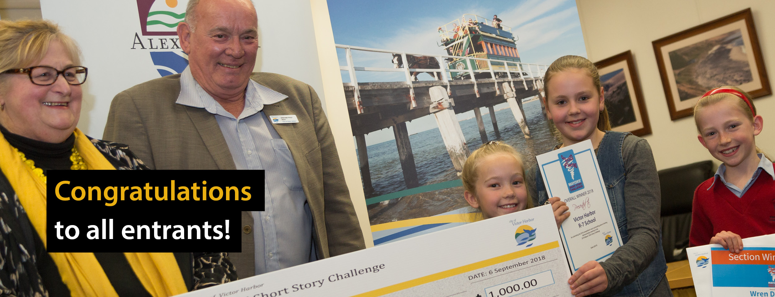 2018 Mayor's short story comp Winners of the 2018 Mayor's Short Story Challenge