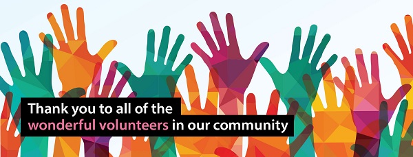 Thank you to all of the wonderful volunteers in our community