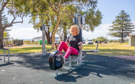 Kent Reserve Outdoor Exercise Equipment - Bike