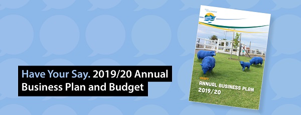 Have Your Say 2019/20 Annual Business Plan and Budget Have Your Say 2019/20 Annual Business Plan and Budget