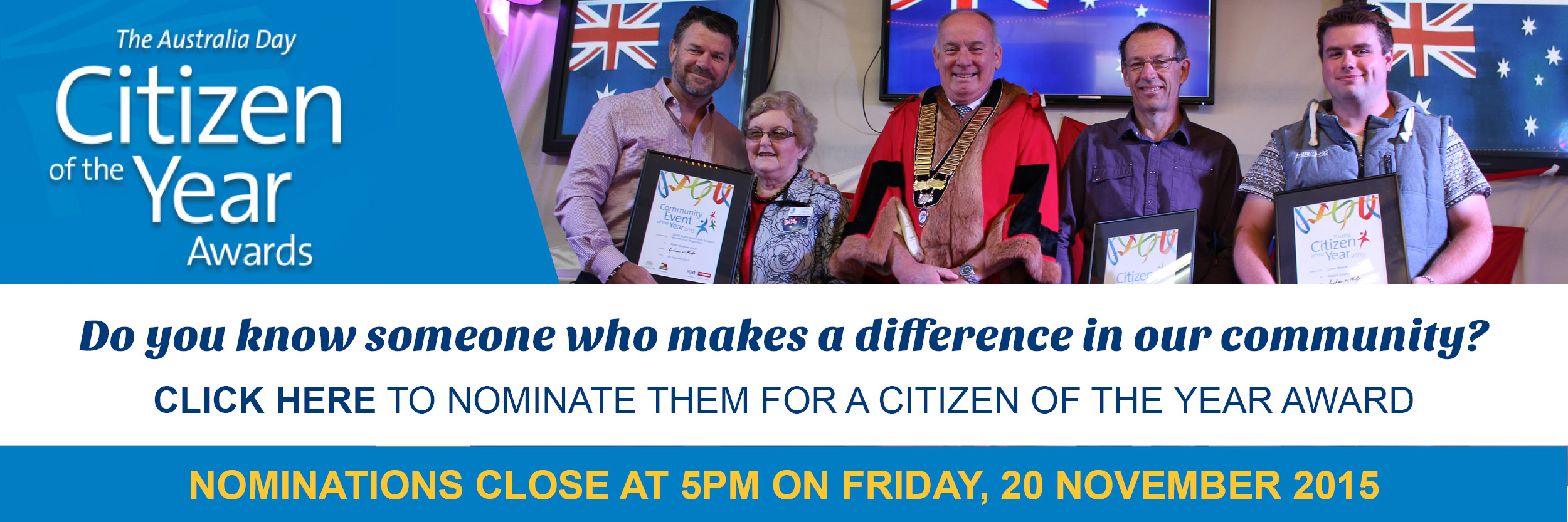 2016 Citizen of the Year Awards