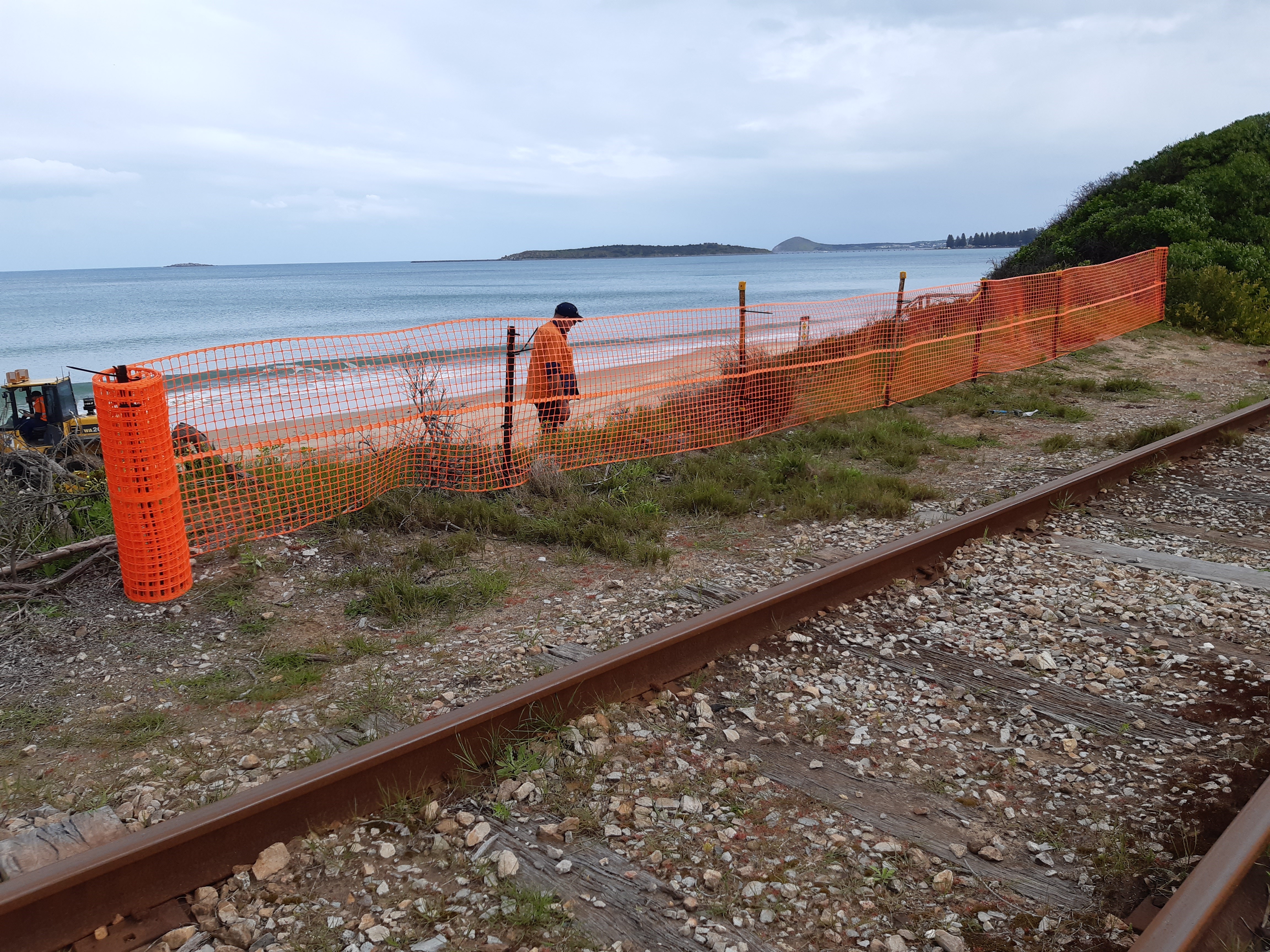 Emergency works at Yandra Terrace