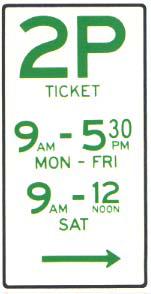 Ticketed Parking Zone Ticketed Parking Zone