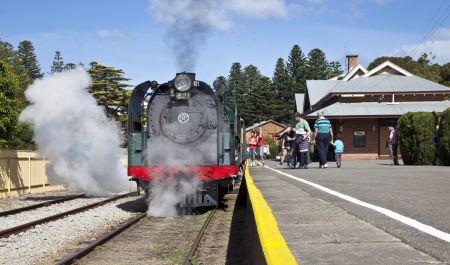 SteamRanger railway in Victor Harbor
