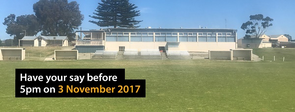 Victor Harbor Oval Grounds Lease Have your say about the lease proposal for the Victor Harbor oval grounds