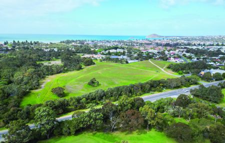 An aerial view of the site that the Precinct will be built on - Lot 202 Armstrong Road, Victor Harbor