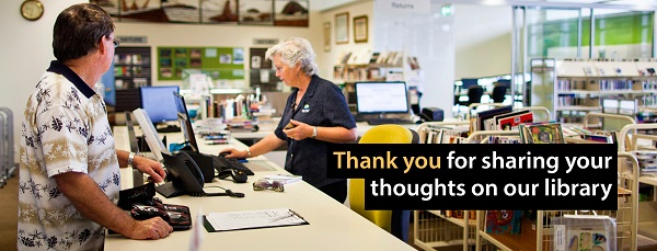Library Services Review - Thank you Thank you for your feedback on our library